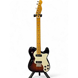 Used Fender Used Fender Modern Player Telecaster Thinline Deluxe 3 Color Sunburst Hollow Body Electric Guitar