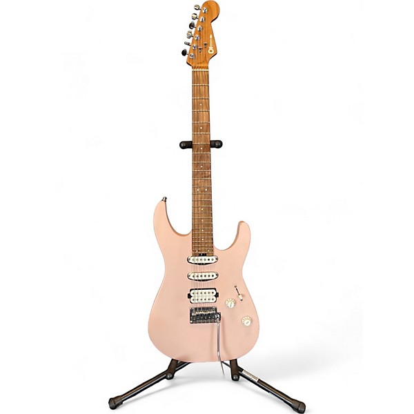 Used Charvel Used Charvel Pro-Mod DK24 HSS Shell Pink Solid Body Electric Guitar