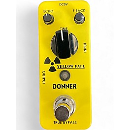 Used Donner Used Donner YELLOW FALL Effect Pedal