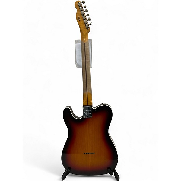 Used Fender Used Fender 1950s twisted telecaster custom shop journeyman 3 Tone Sunburst Solid Body Electric Guitar