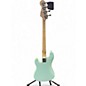 Used Squier Used Squier Affinity Precision Bass Surf Green Electric Bass Guitar