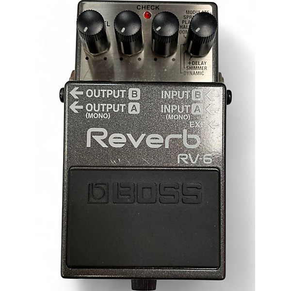 Used BOSS Used BOSS RV6 Digital Reverb Effect Pedal