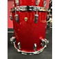 Used Ludwig Used Ludwig Classic Maple red sparkle Drum Kit