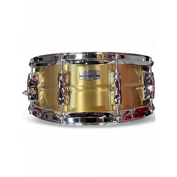 Used Yamaha Used Yamaha Recording Custom Snare Brass Drum