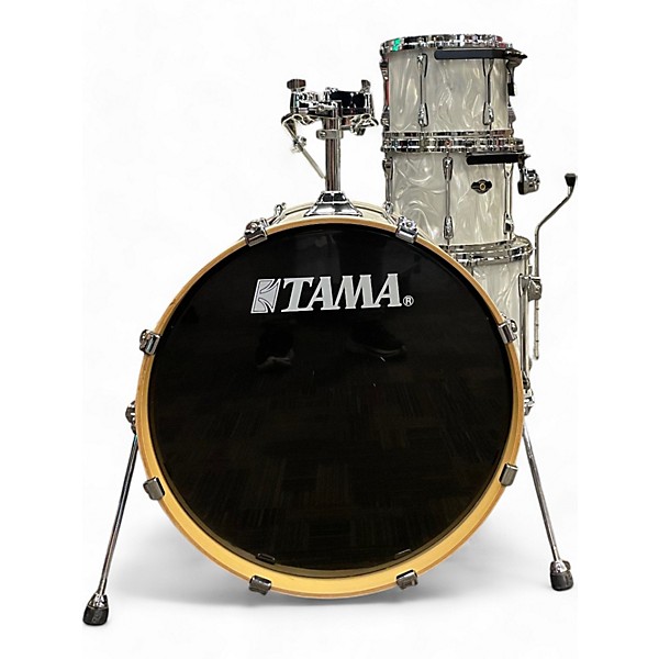 Used TAMA Used TAMA Superstar Pearl White Drum Kit