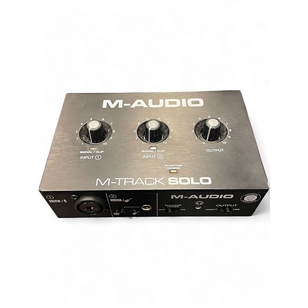 Used M-Audio Used M-Audio M-Track Solo Audio Interface