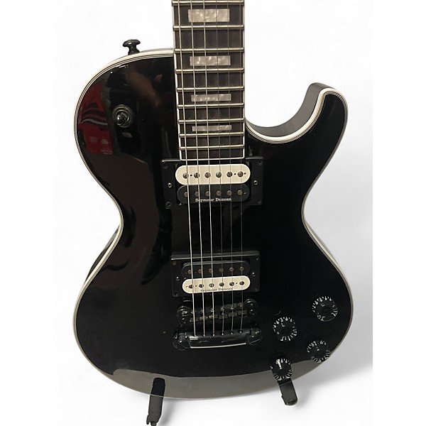 Used Dean Thoroughbred Select Black Solid Body Electric Guitar