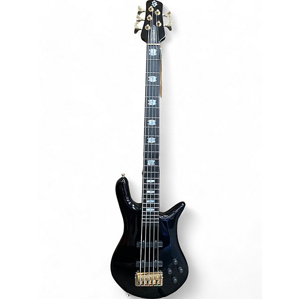 Used Spector EURO CLASSIC 5 Black Electric Bass Guitar