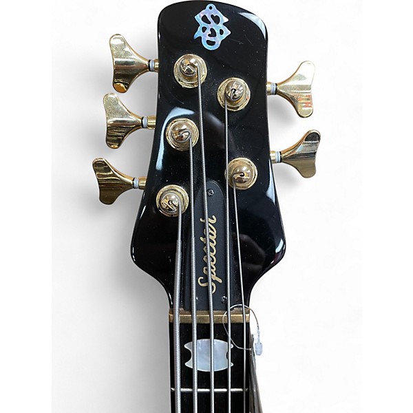 Used Spector EURO CLASSIC 5 Black Electric Bass Guitar