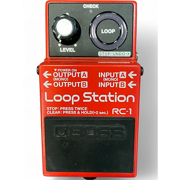 Used BOSS RC1 Loop Station Pedal
