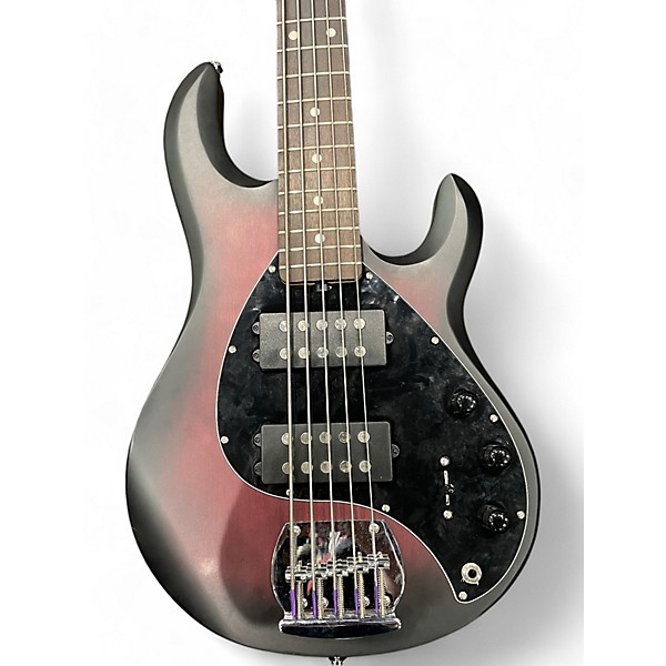 Used Sterling by Music Man Used Sterling by Music Man ray35 HH Satin Black Electric Bass Guitar