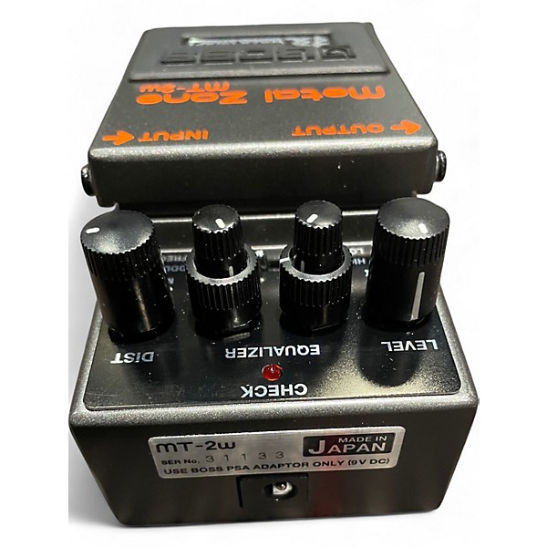 Used BOSS Used BOSS MT2W Metal Zone Waza Craft Effect Pedal