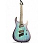 Used Legator Used Legator N7FP BLUE/PURPLE Solid Body Electric Guitar thumbnail