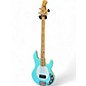 Used Ernie Ball Music Man Stingray 4 String Seafoam Green Electric Bass Guitar thumbnail