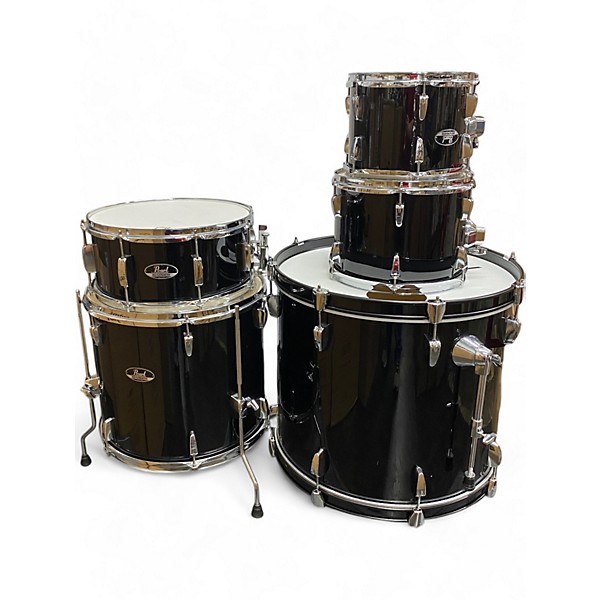 Used Pearl Used Pearl Roadshow 5-Piece Jet Black Drum Kit