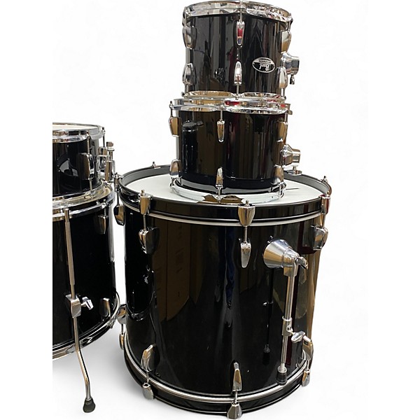 Used Pearl Used Pearl Roadshow 5-Piece Jet Black Drum Kit