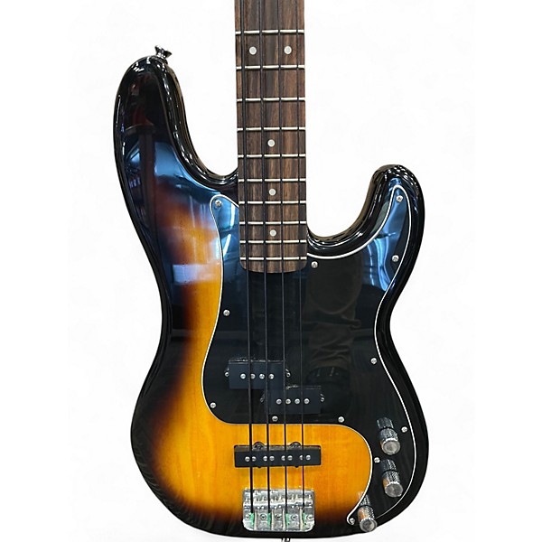 Used Squier Used Squier Affinity Precision Bass 3 Color Sunburst Electric Bass Guitar