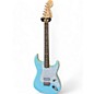 Used Fender Tom Delonge Signature Stratocaster Blue Solid Body Electric Guitar thumbnail