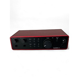 Used Focusrite Used Focusrite Scarlett 2i2 Gen 4 Audio Interface