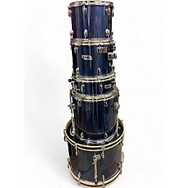 Used  Mapex 5 Piece Drum Kit Midnight Blue