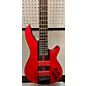 Used Schecter Guitar Research Used Schecter Guitar Research C-5 GT Trans Red Electric Bass Guitar