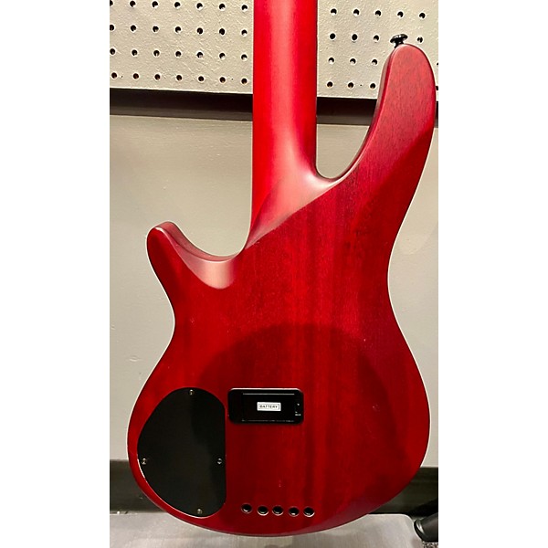 Used Schecter Guitar Research Used Schecter Guitar Research C-5 GT Trans Red Electric Bass Guitar