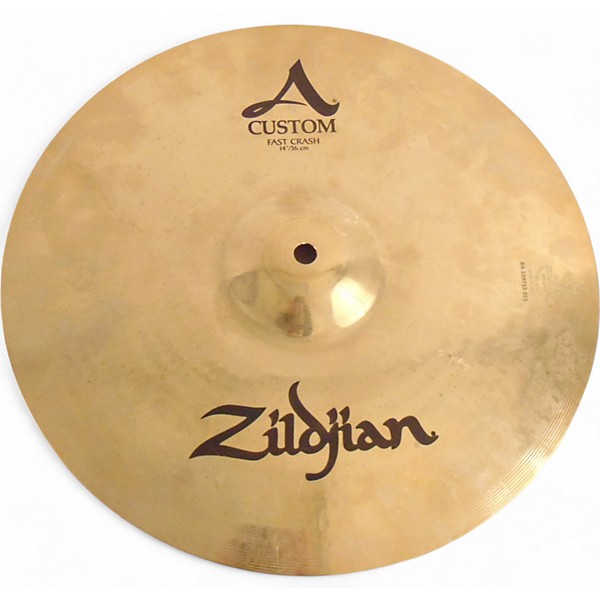 Used Zildjian Used Zildjian 14in A Custom Fast Crash Cymbal