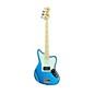 Used Squier Used Squier Short Scale Vintage Modified Jaguar Blue Electric Bass Guitar thumbnail