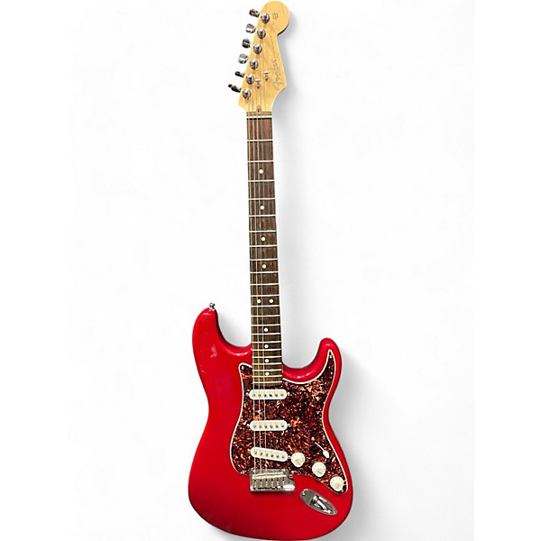 Used Fender American Standard Stratocaster Dakota Red Solid Body Electric Guitar