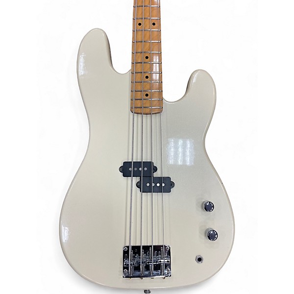 Used Squier Used Squier II Percision Bass white Electric Bass Guitar