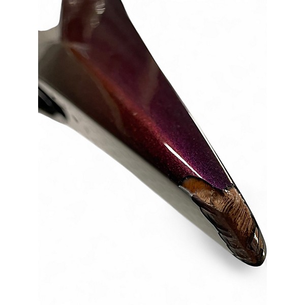 Used ESP LTD ARROW-1000 Purple Solid Body Electric Guitar