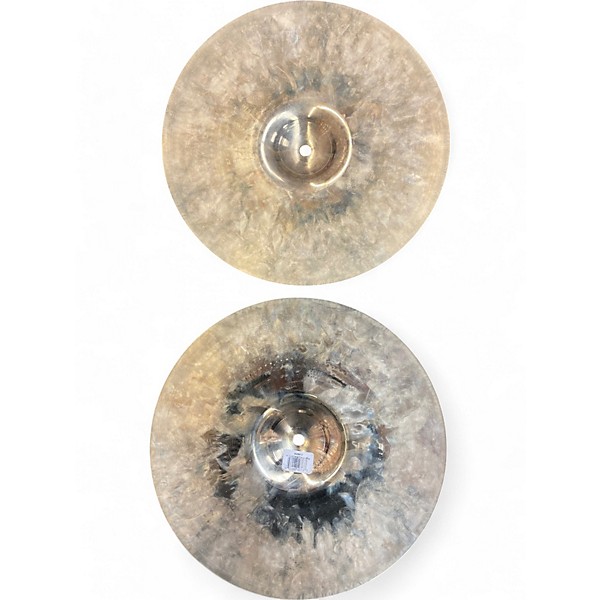 Used Zildjian Used Zildjian 14in A Custom Hi Hat Pair Cymbal