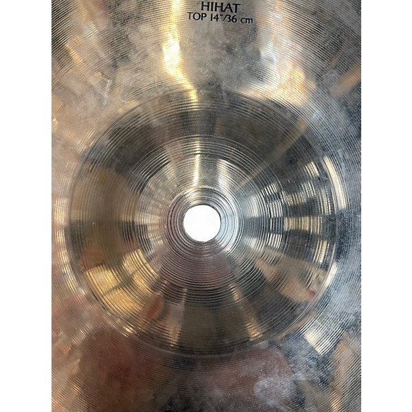 Used Zildjian Used Zildjian 14in A Custom Hi Hat Pair Cymbal