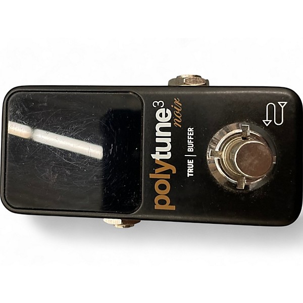 Used TC Electronic Polytune Noir Mini 3 Tuner Tuner Pedal