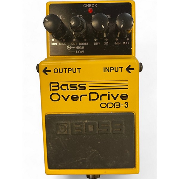 Used BOSS Used BOSS ODB3 Bass Overdrive Bass Effect Pedal