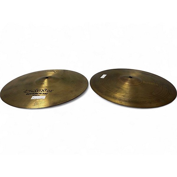 Used Zildjian Used Zildjian Scimitar Hi Hat Pair Cymbal