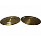 Used Zildjian Used Zildjian Scimitar Hi Hat Pair Cymbal thumbnail