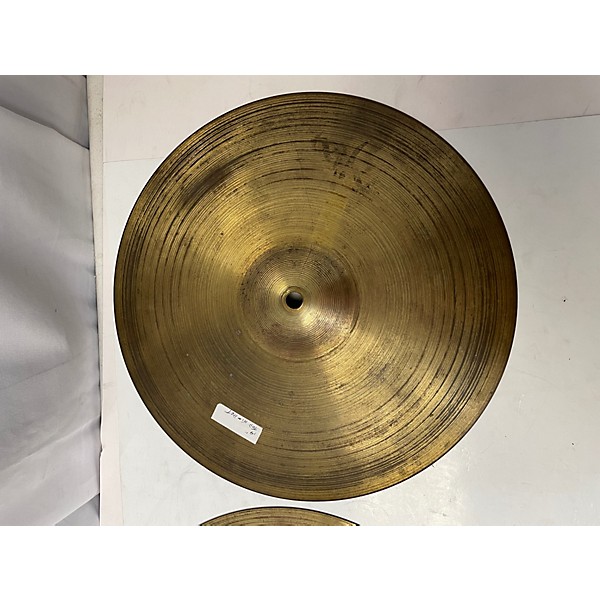 Used Zildjian Used Zildjian Scimitar Hi Hat Pair Cymbal