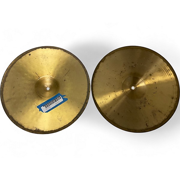 Used Zildjian Used Zildjian Scimitar Hi Hat Pair Cymbal