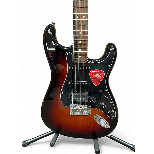 Used Fender Used Fender American Special Stratocaster HSS 3 Tone Sunburst Solid Body Electric Guitar