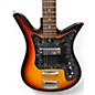 Used Teisco E-110 3 Color Sunburst Solid Body Electric Guitar thumbnail