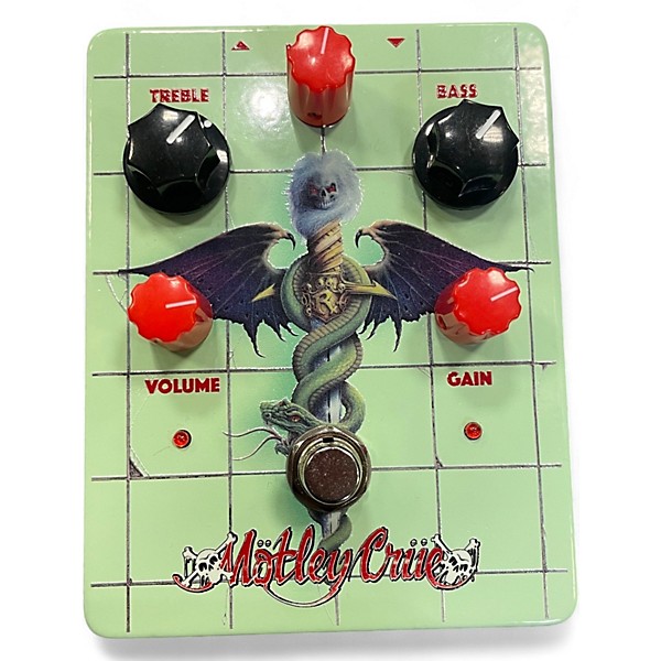 Used Global MOTLEY CRUE DR. FEELGOOD 30TH ANNIVERSARY DISTORTION PEDAL Effect Pedal