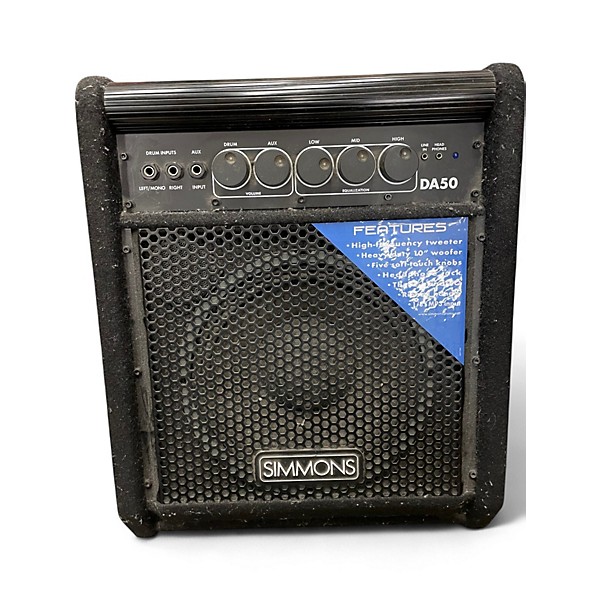 Used Simmons DA50 50W Drum Amplifier