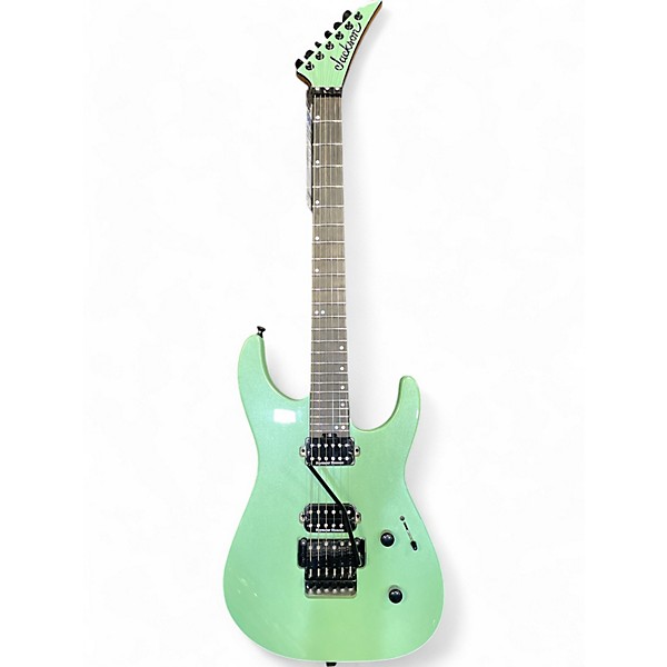 Used Jackson USA VIRTUOSO OCEAN GREEN Solid Body Electric Guitar