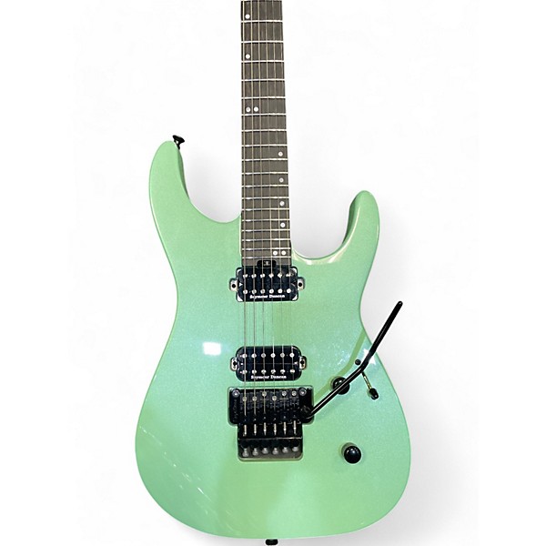 Used Jackson USA VIRTUOSO OCEAN GREEN Solid Body Electric Guitar