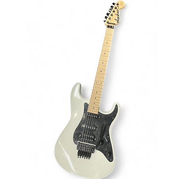 Used Jackson Adrian Smith Signature White Solid Body Electric Guitar