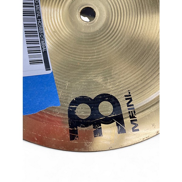 Used MEINL HCS8B Cymbal