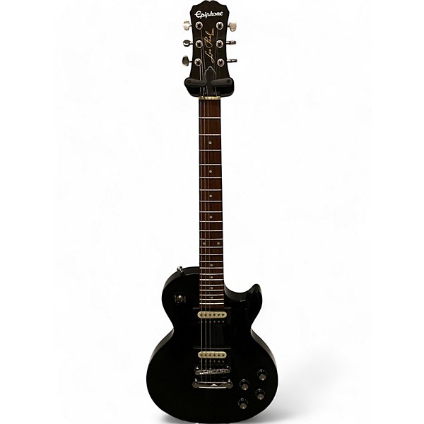 Used Epiphone Les Paul Studio Black Solid Body Electric Guitar