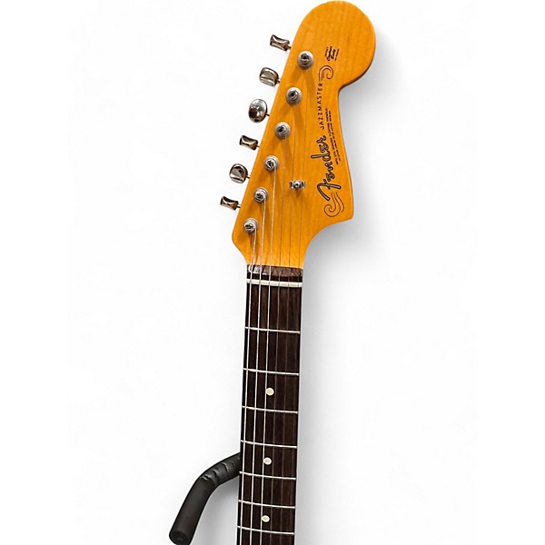 Used 2020 Fender 1962 American Vintage Reissue Jazzmaster Black Solid Body Electric Guitar