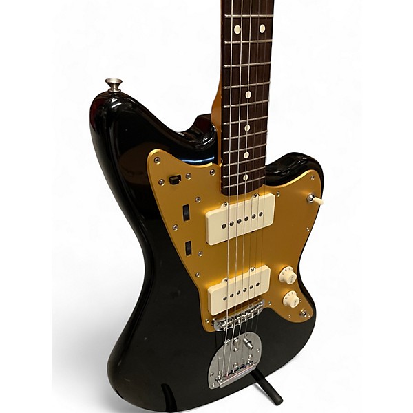 Used 2020 Fender 1962 American Vintage Reissue Jazzmaster Black Solid Body Electric Guitar